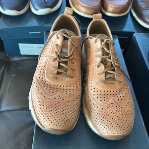 Tan Cole Haan sneakers